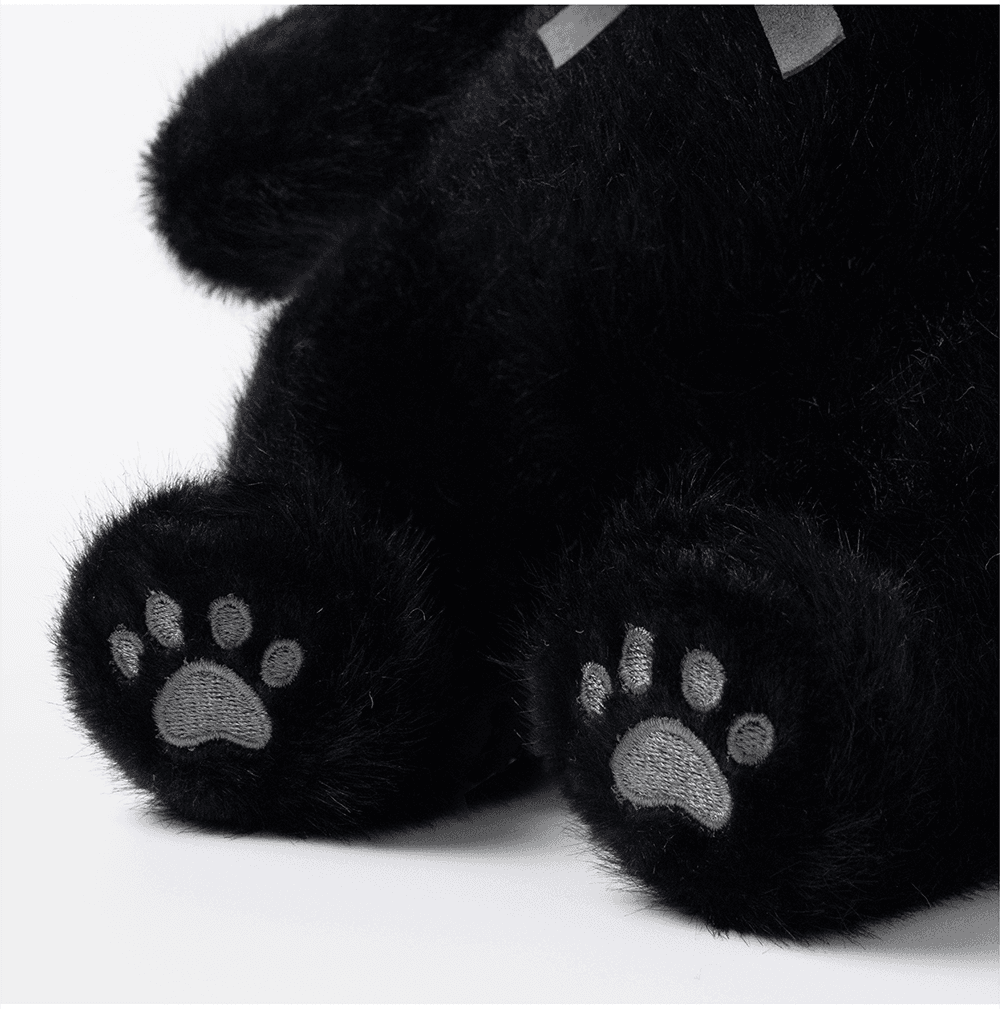猫ぬいぐるみ おめかしリボン夜空のともだち