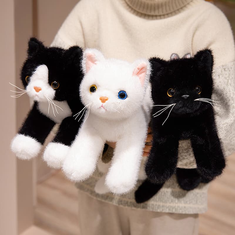 猫ぬいぐるみ ふわもふ夢見る子猫
