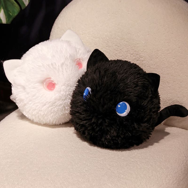 猫ぬいぐるみ 雪の妖精ぽんぽん