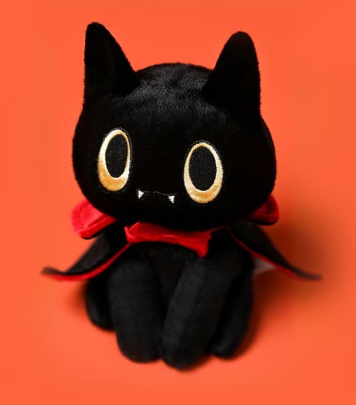 猫ぬいぐるみ 黒猫 魔法使いの使い魔ぬいぐるみ