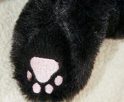 猫ぬいぐるみ 黒猫 もちもち夢見る黒猫のぬいぐるみ