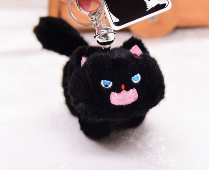 猫ぬいぐるみ 黒猫 もふもふ黒猫のぬくぬくぬいぐるみ