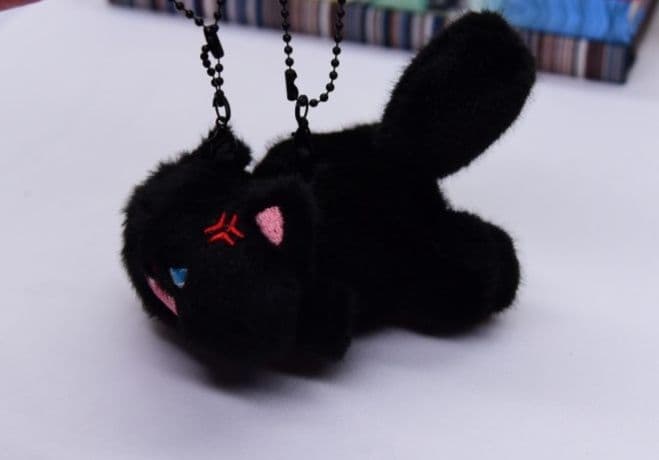 猫ぬいぐるみ 黒猫 もふもふ黒猫のぬくぬくぬいぐるみ
