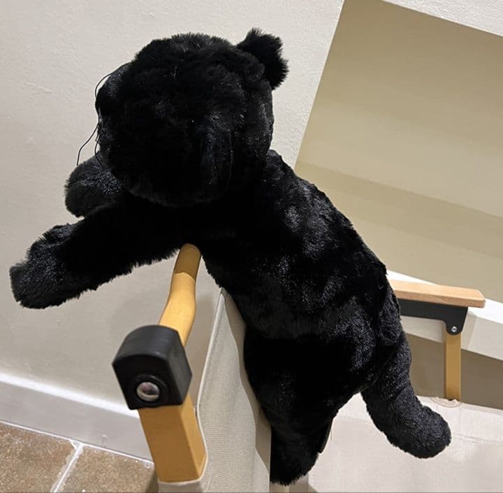 猫ぬいぐるみ 黒猫 ふわもち黒猫ぬいぐるみ 