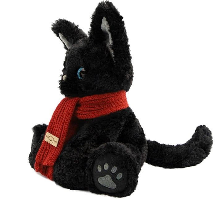 猫ぬいぐるみ 黒猫 もふもふ夜空の子猫ちゃん