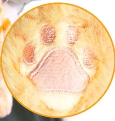 猫ぬいぐるみ 茶色 ふわもふトラ猫のぬくもり