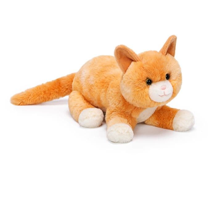 猫ぬいぐるみ 茶色 ふわもふ抱きしめたくなる子猫