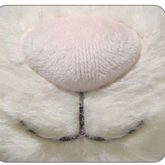 猫ぬいぐるみ 黒色 しあわせ招くもふもふ子猫のぬいぐるみ