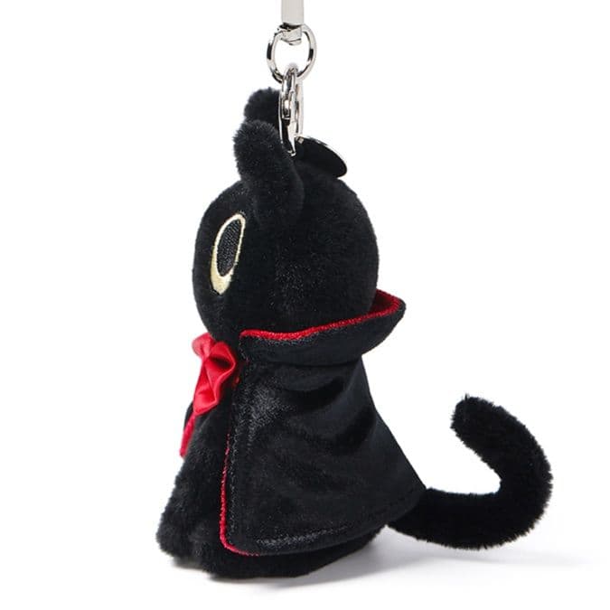 猫ぬいぐるみ 魔法使いの相棒キーホルダー