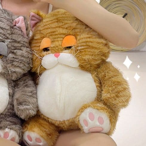 猫ぬいぐるみ むぎゅっと抱きしめたい幸せもふもふ