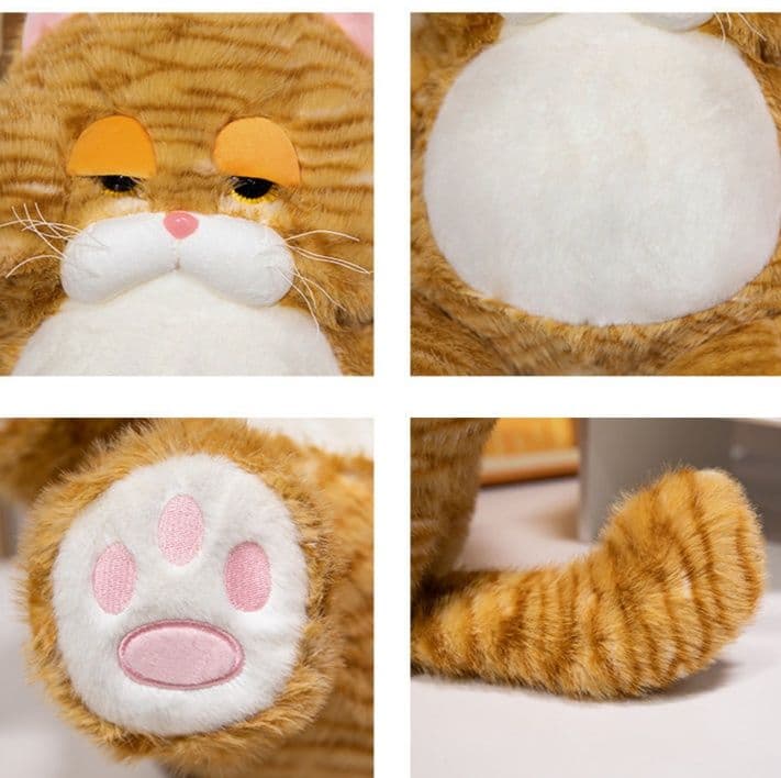猫ぬいぐるみ むぎゅっと抱きしめたい幸せもふもふ