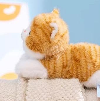 猫ぬいぐるみ みけねこのふわもち肩のせ