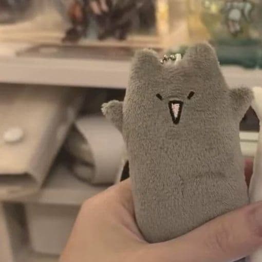 猫ぬいぐるみ もふもふ手のり猫ちゃんチャーム