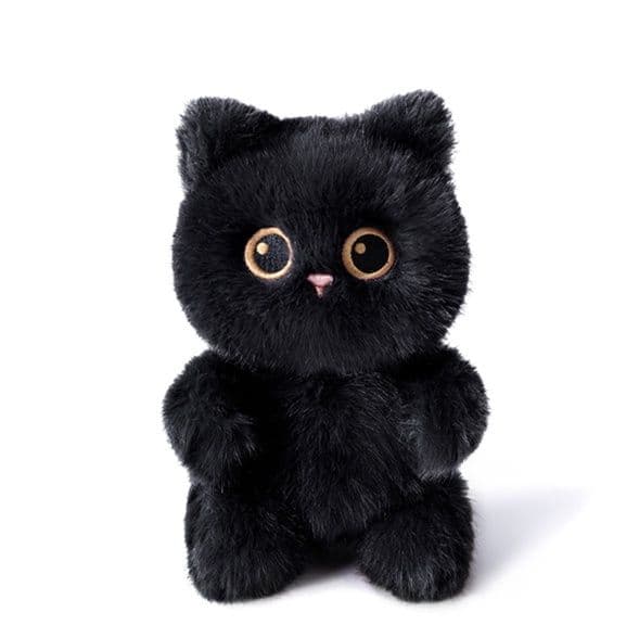 猫ぬいぐるみ もこもこ三毛猫のお座りぬいぐるみ