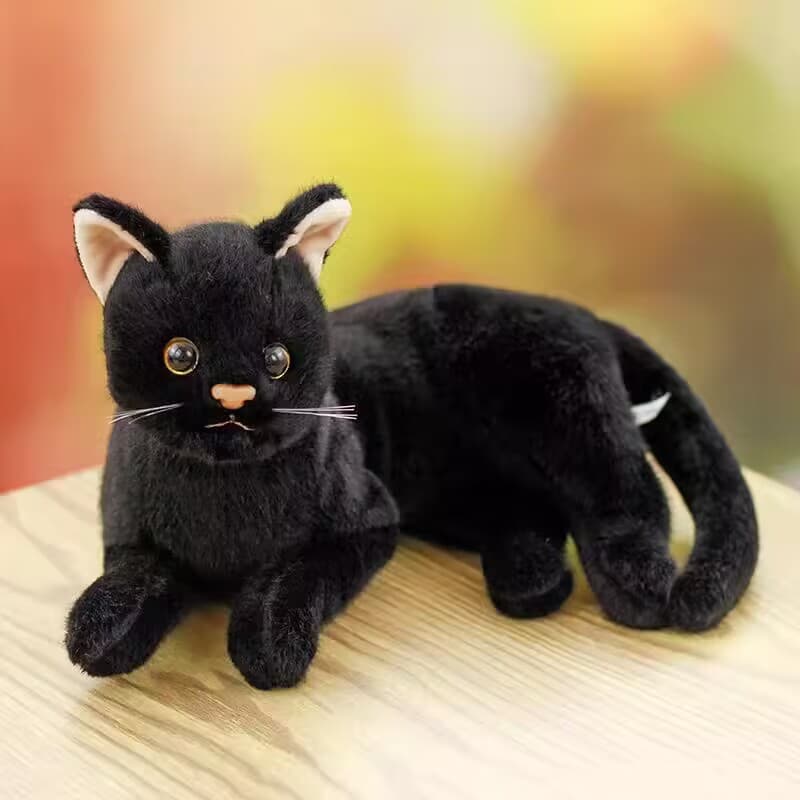 ふわふわ素材のリアル子猫ぬいぐるみ