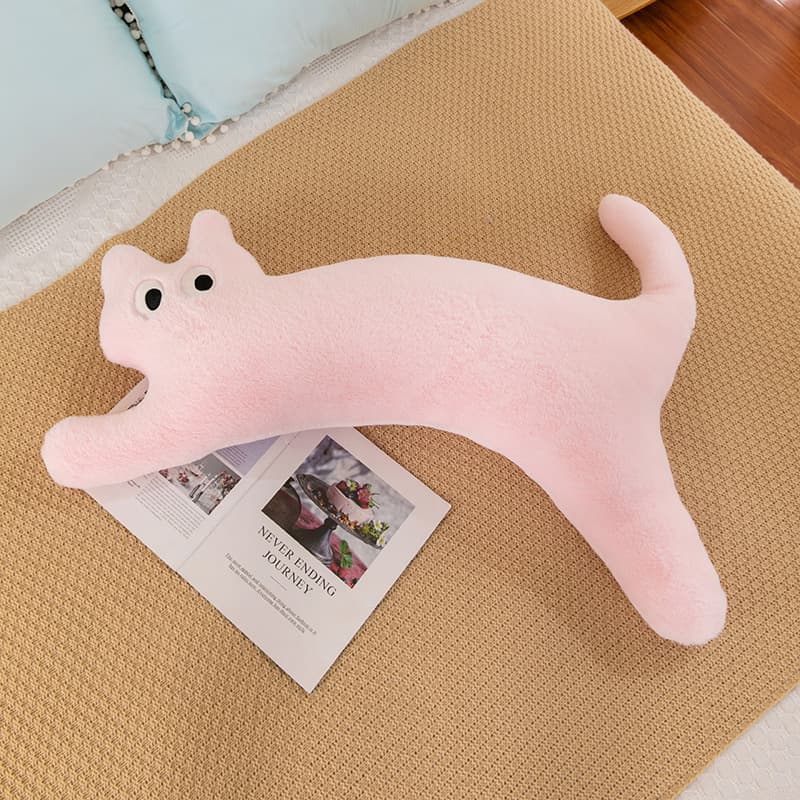 猫ぬいぐるみ もちもち抱きネコ