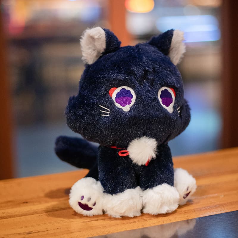 猫ぬいぐるみ 夜空の瞳 ふわもち子猫