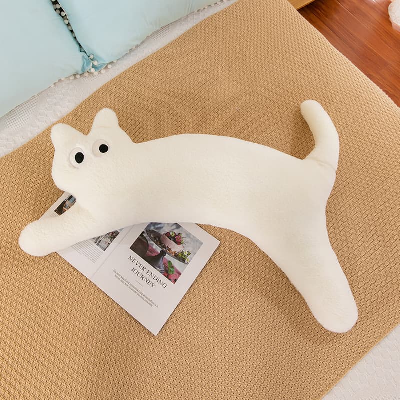 猫ぬいぐるみ もちもち抱きネコ