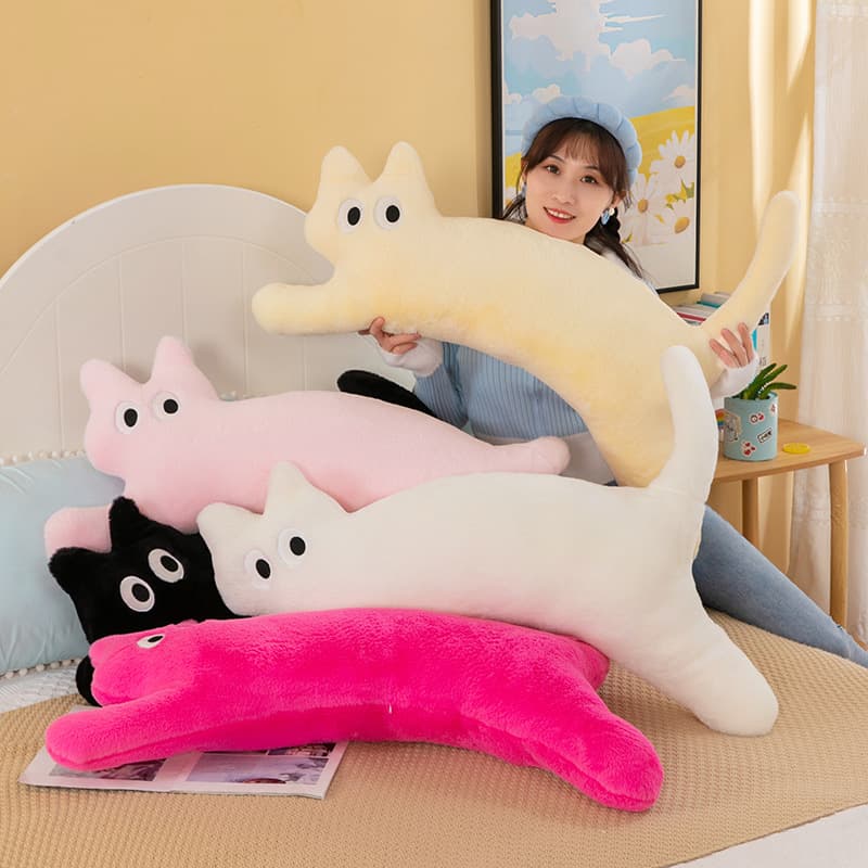 猫ぬいぐるみ もちもち抱きネコ
