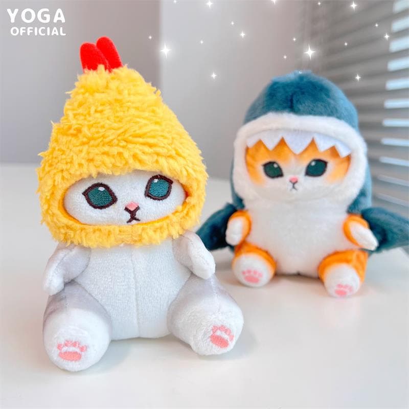 猫ぬいぐるみ 海の守り神子猫ちゃんふわもこぬいぐるみ