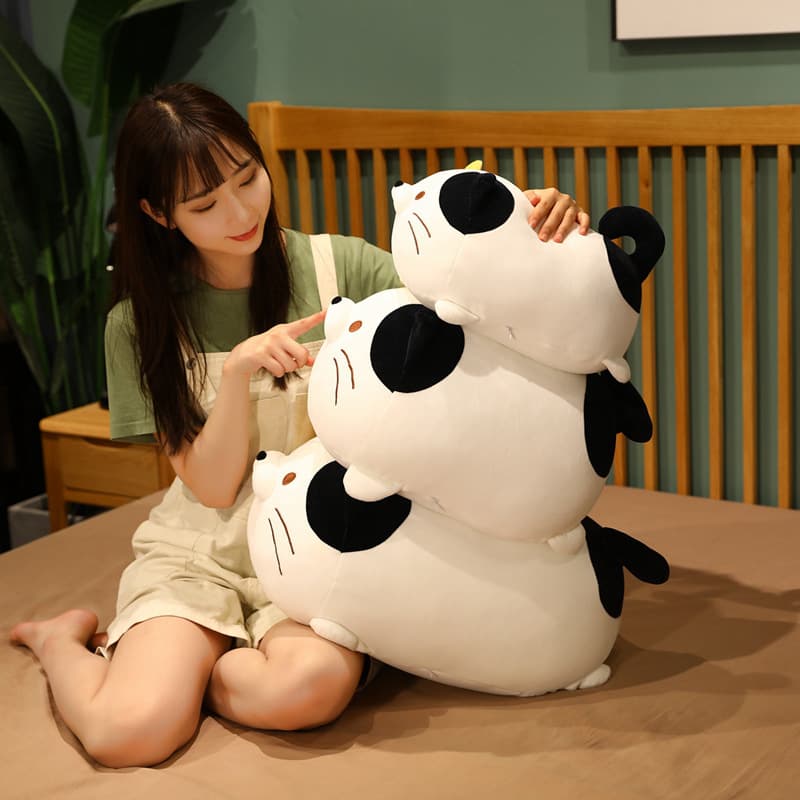 猫ぬいぐるみ もちもち抱き猫 癒しのまどろみ