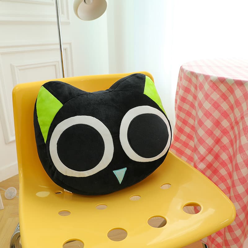 猫ぬいぐるみ まんまるおめめのふくろう抱き枕