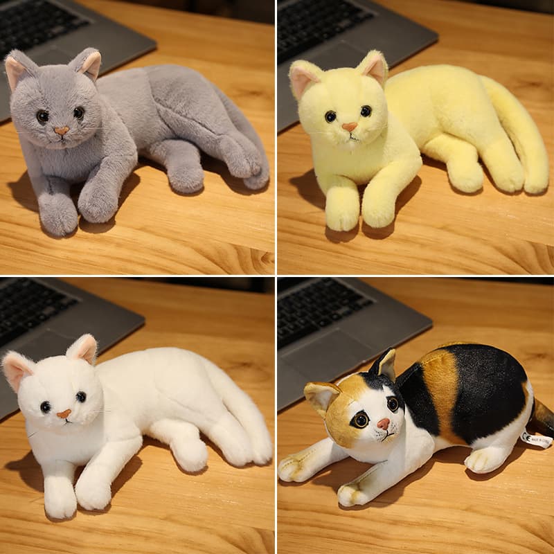 猫ぬいぐるみ もふもふねこ 癒しの仲間