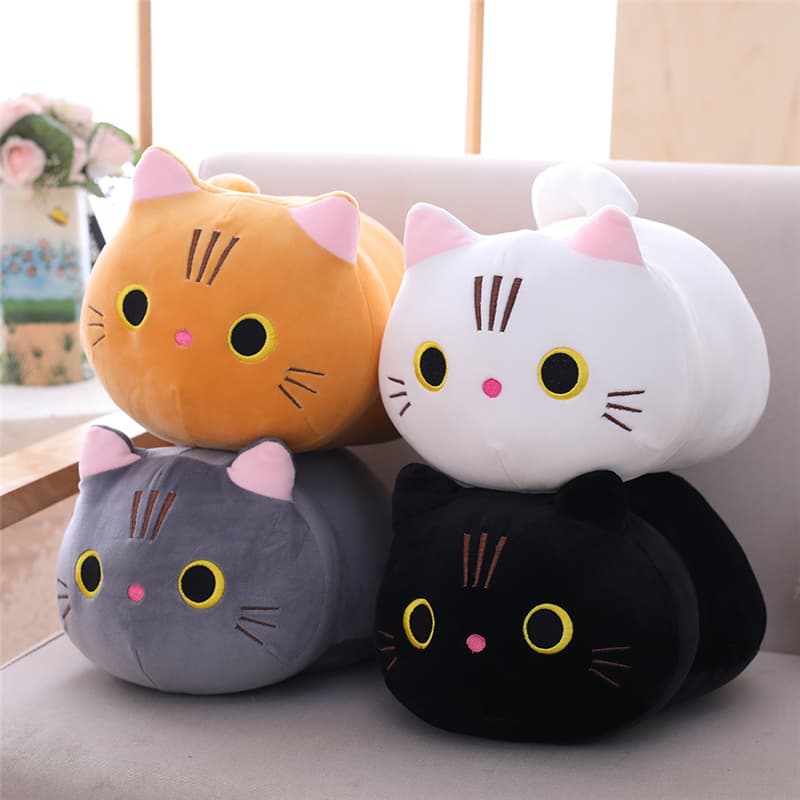 猫ぬいぐるみ ふわふわ抱き枕猫ちゃんぬいぐるみ