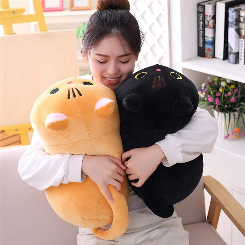 猫ぬいぐるみ ふわふわ抱き枕猫ちゃんぬいぐるみ