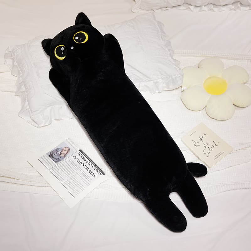 猫ぬいぐるみ おやすみまったり抱き枕ねこ