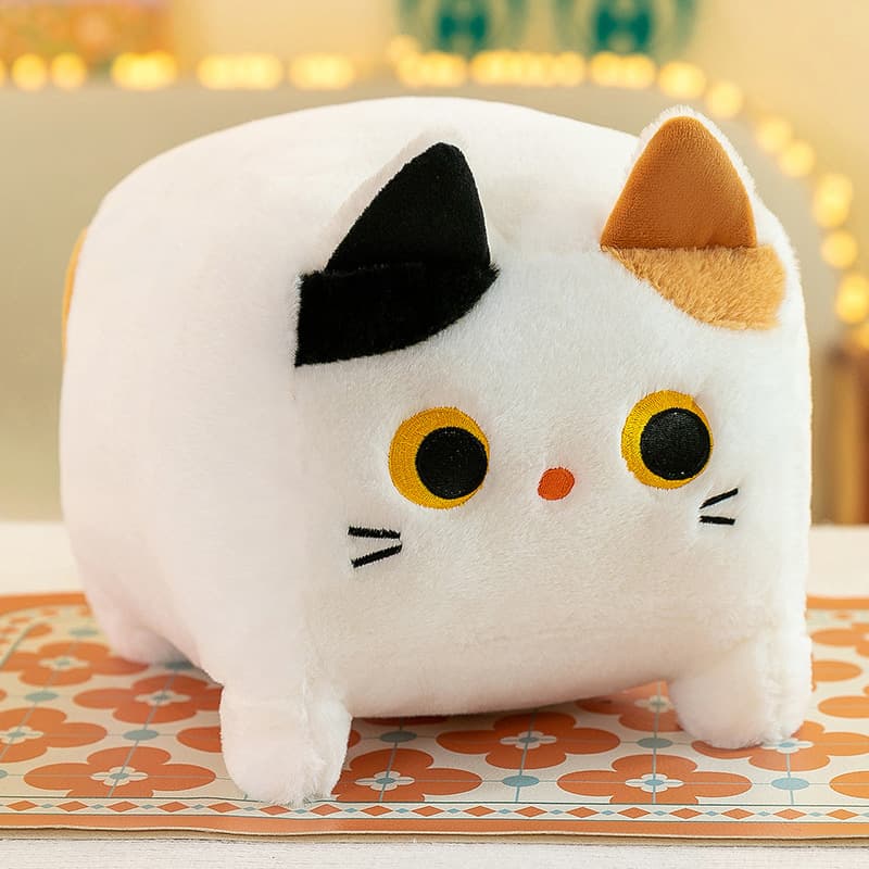 猫ぬいぐるみ まんまるあんよの夜空ねこ