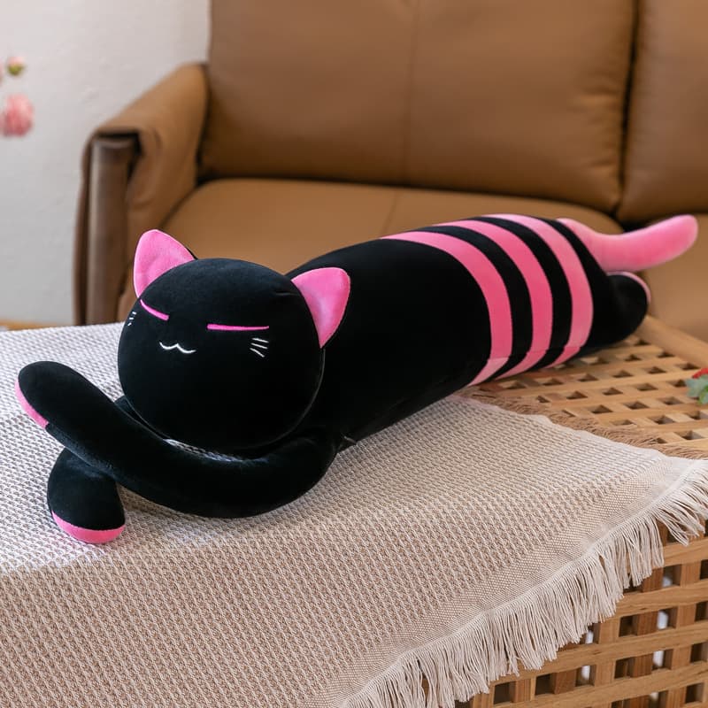 猫ぬいぐるみ 黒猫 おやすみねこぬいぐるみ