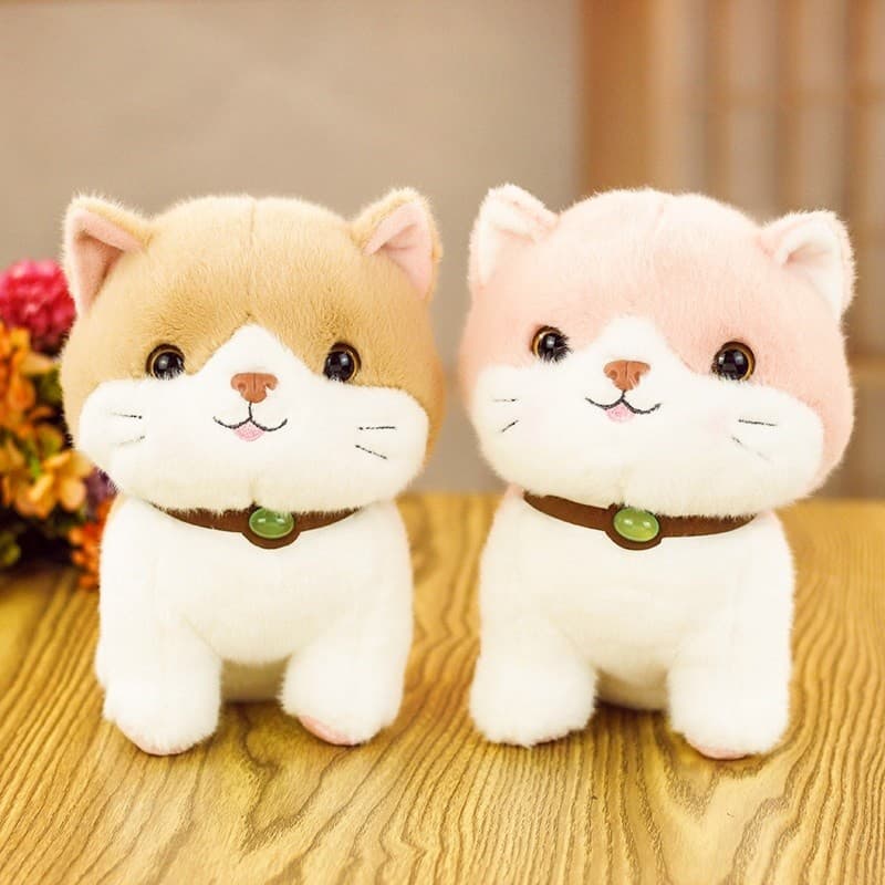 猫ぬいぐるみ ふわもふ まんまる子猫ちゃん