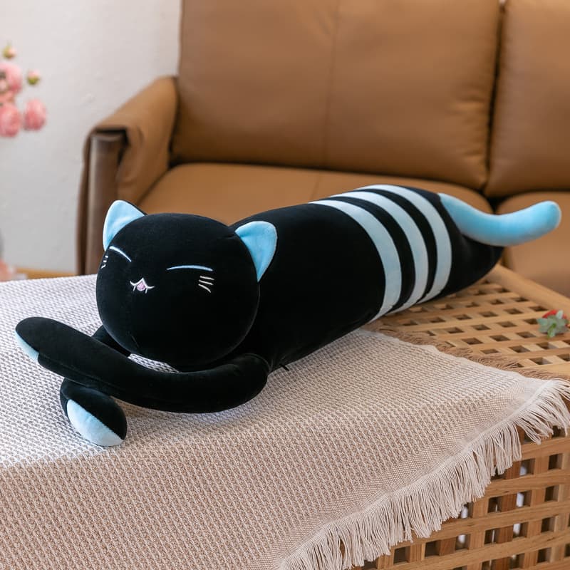 猫ぬいぐるみ 黒猫 おやすみねこぬいぐるみ