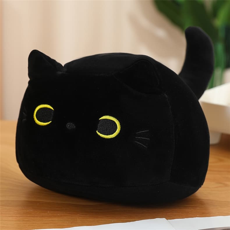 猫ぬいぐるみ 丸顔のもちにゃん