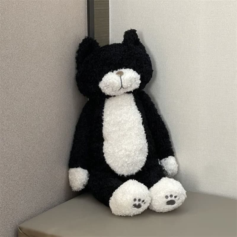 可愛い黒色猫ぬいぐるみバッグ 韓国風プレゼント
