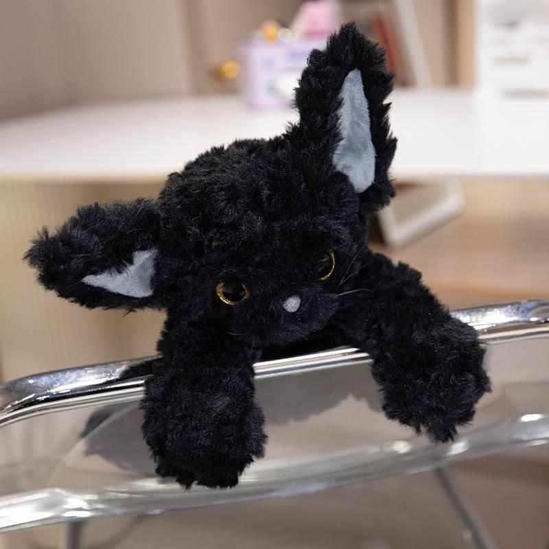 猫ぬいぐるみ 黒猫 もふもふ魔法の子猫ぬいぐるみ