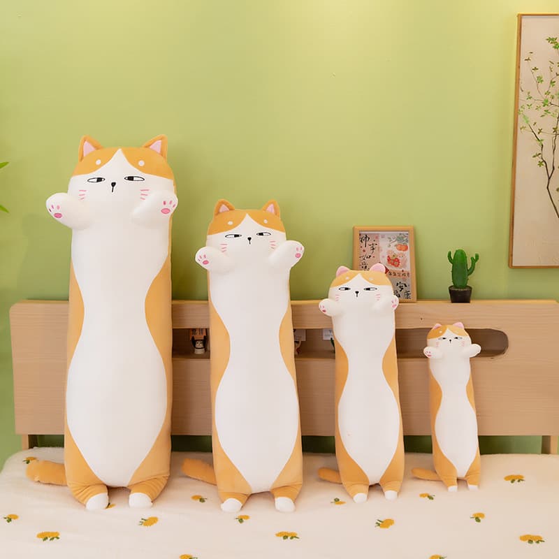 猫ぬいぐるみ もちもち抱き枕ねこ