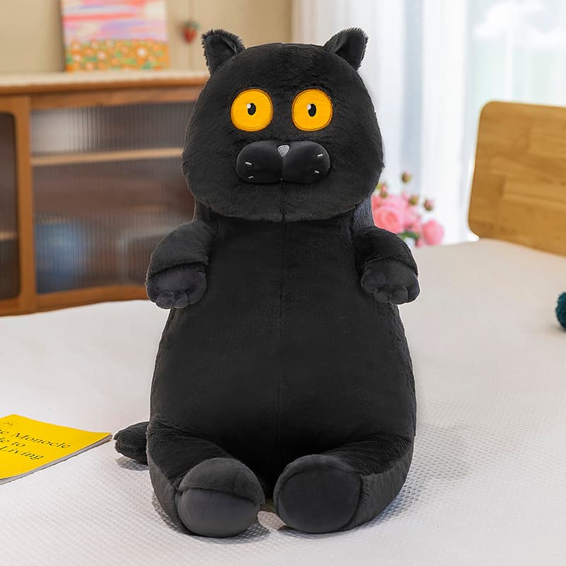 猫ぬいぐるみ オッドアイの癒し猫ぬいぐるみ
