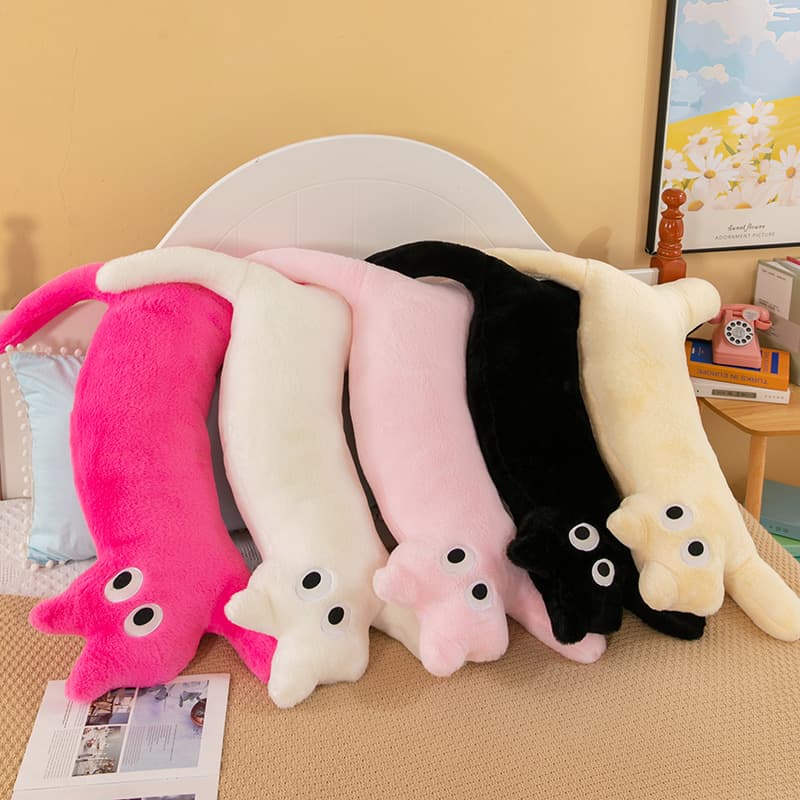 猫ぬいぐるみ もちもち抱きネコ