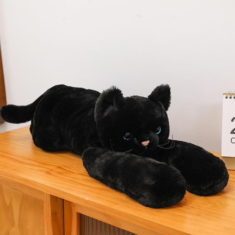 猫ぬいぐるみ 茶色 ふわもふ抱き枕ねこちゃん