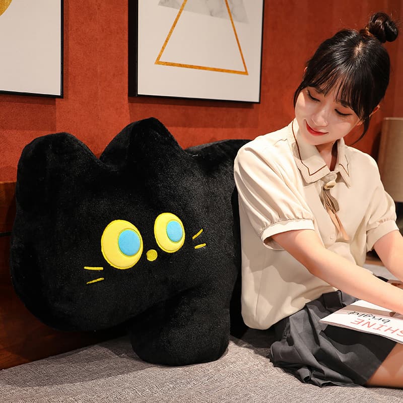 猫ぬいぐるみ まんまるおめめのおやすみ猫