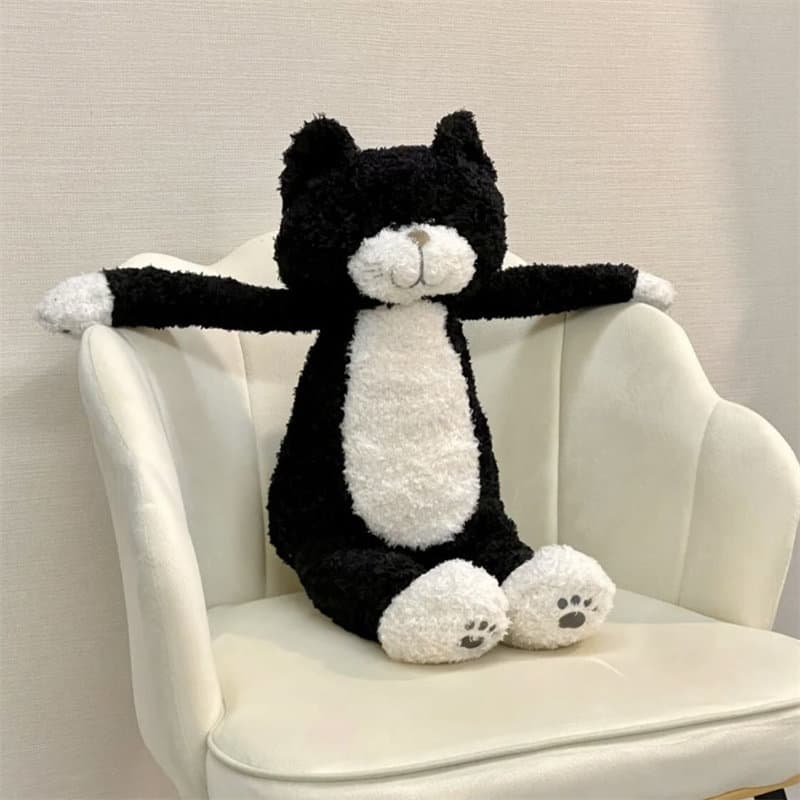 可愛い黒色猫ぬいぐるみバッグ 韓国風プレゼント