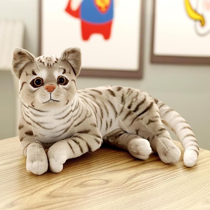 ふわふわ素材のリアル子猫ぬいぐるみ