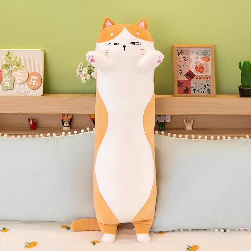 猫ぬいぐるみ もちもち抱き枕ねこ