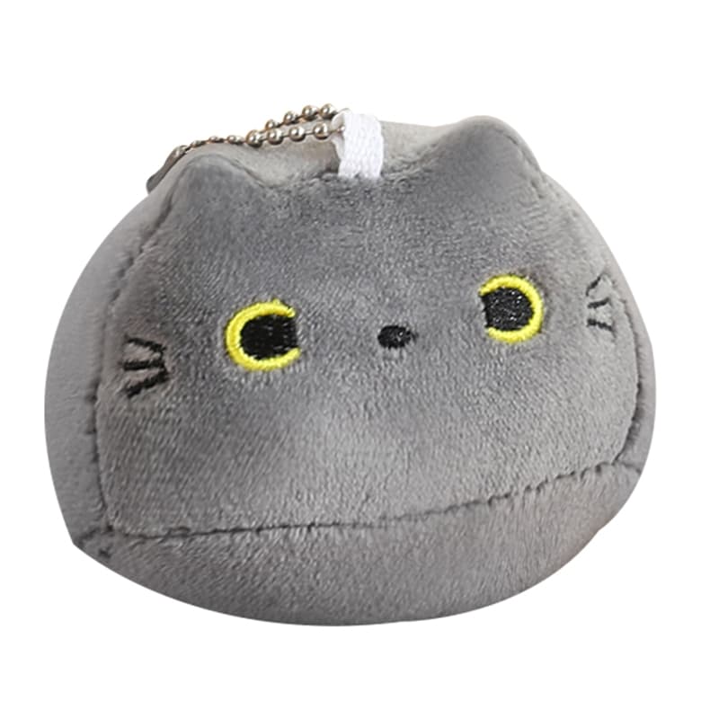 猫ぬいぐるみ 丸顔のもちにゃん