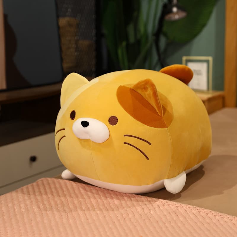 猫ぬいぐるみ もちもち抱き猫 癒しのまどろみ