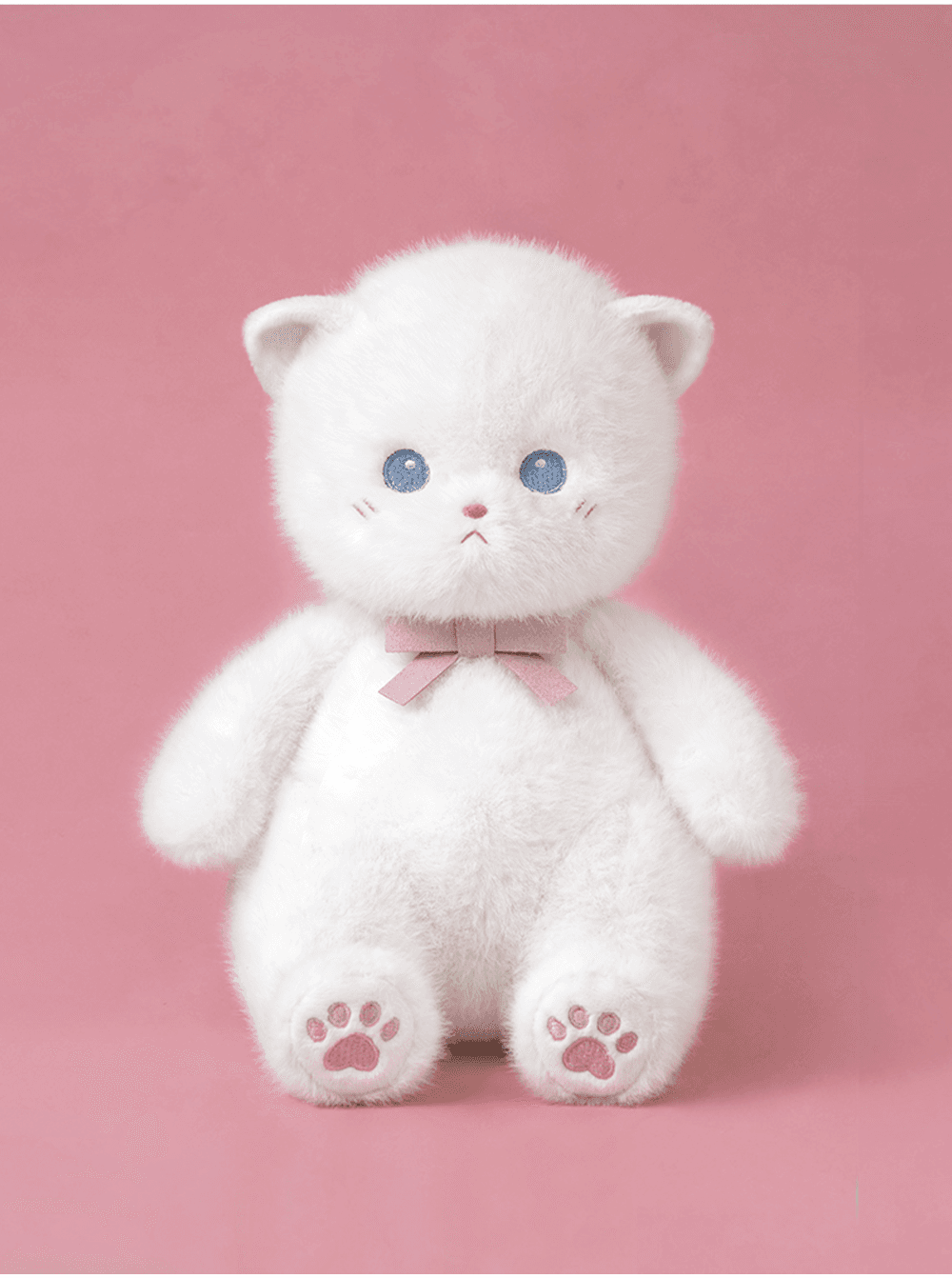 猫ぬいぐるみ ふわもこ天使のにゃんこ