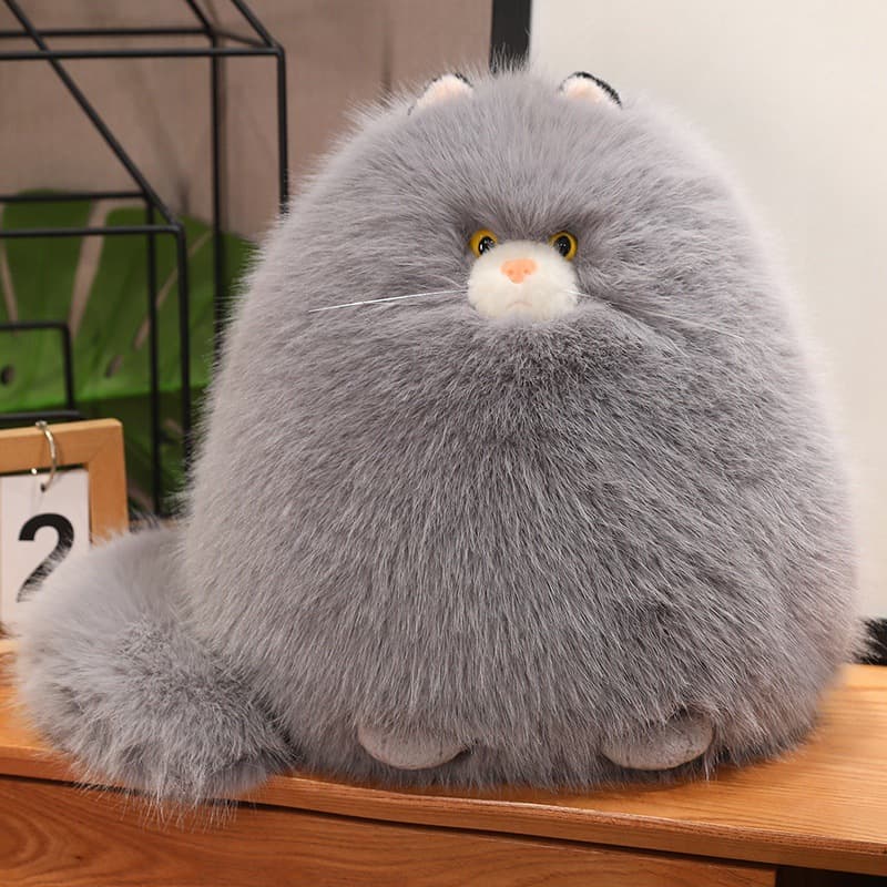 猫ぬいぐるみ 白色 ふわもこ雪うさぎ