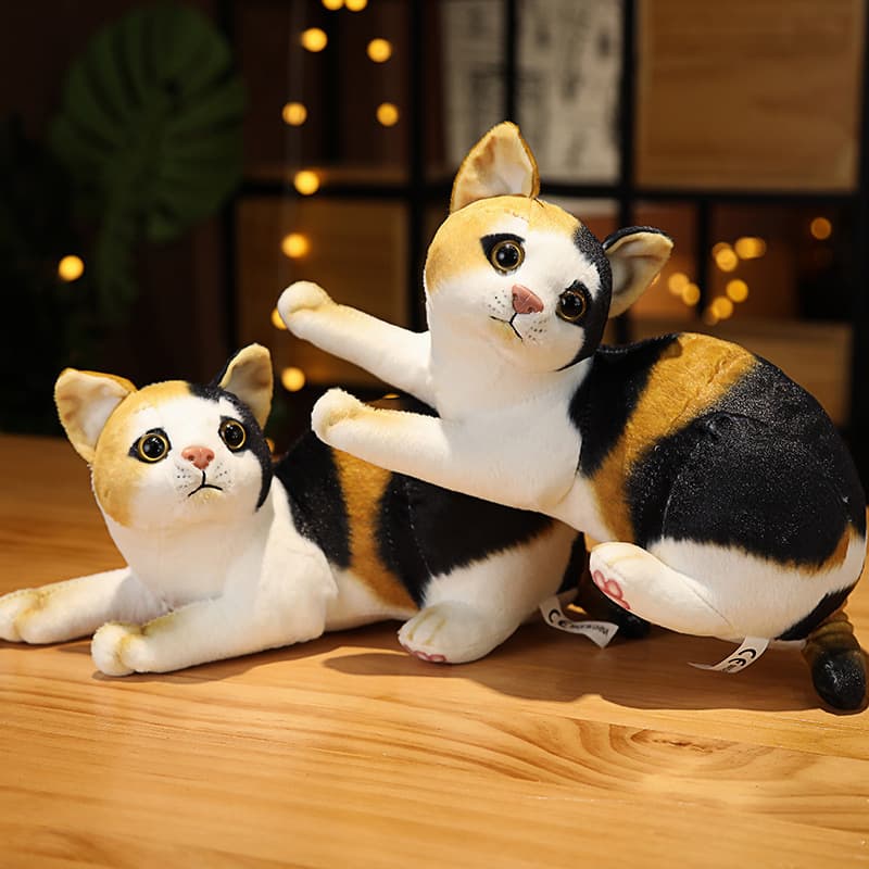 猫ぬいぐるみ もふもふねこ 癒しの仲間